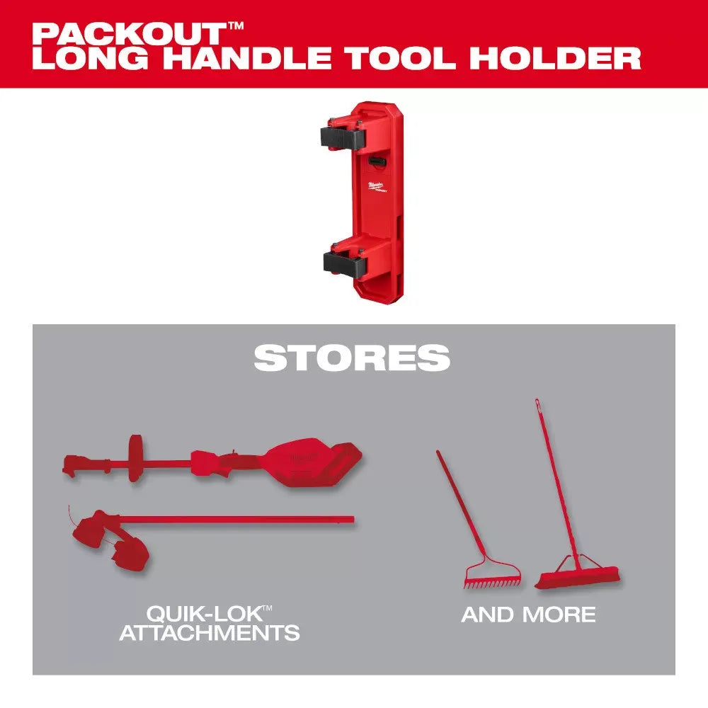Milwaukee 48-22-8348 PACKOUT Long Handle Wall Mounted Tool Holder