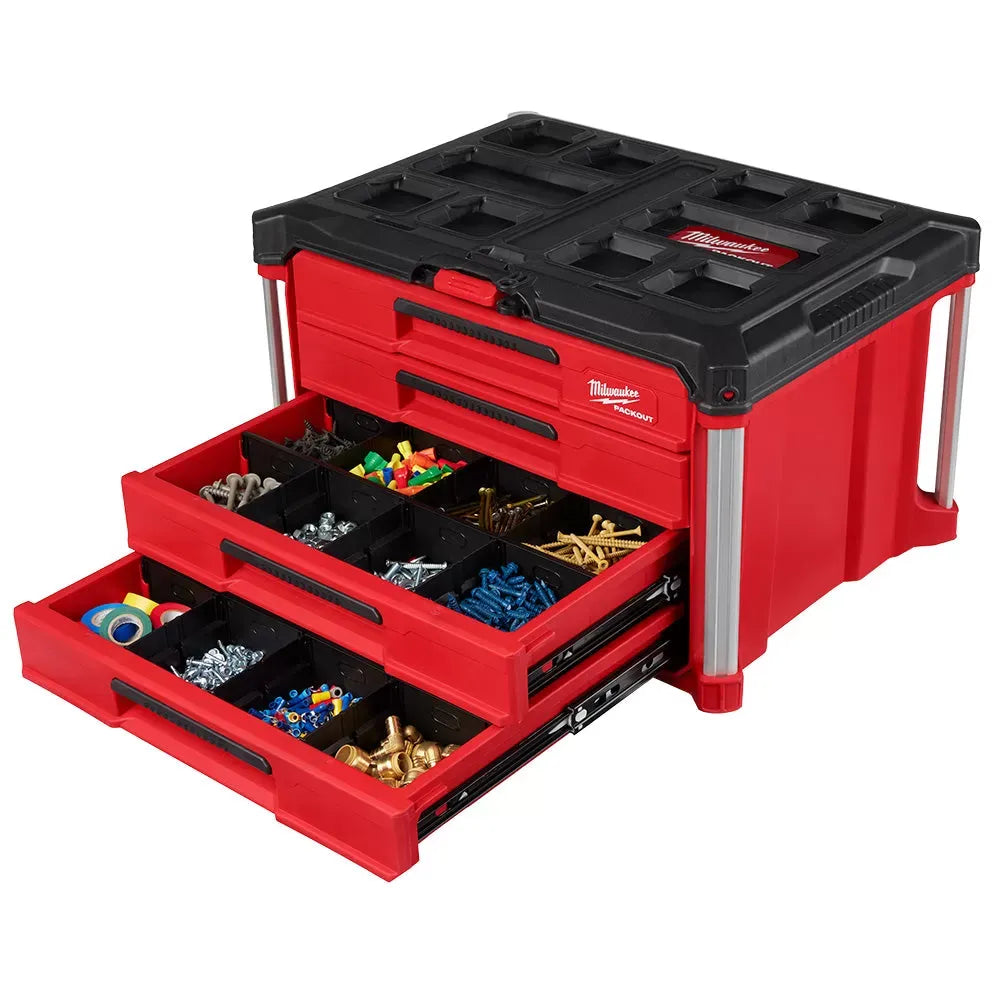 Milwaukee Pre-Sale 48-22-8444 PACKOUT 4 Drawer Tool Box