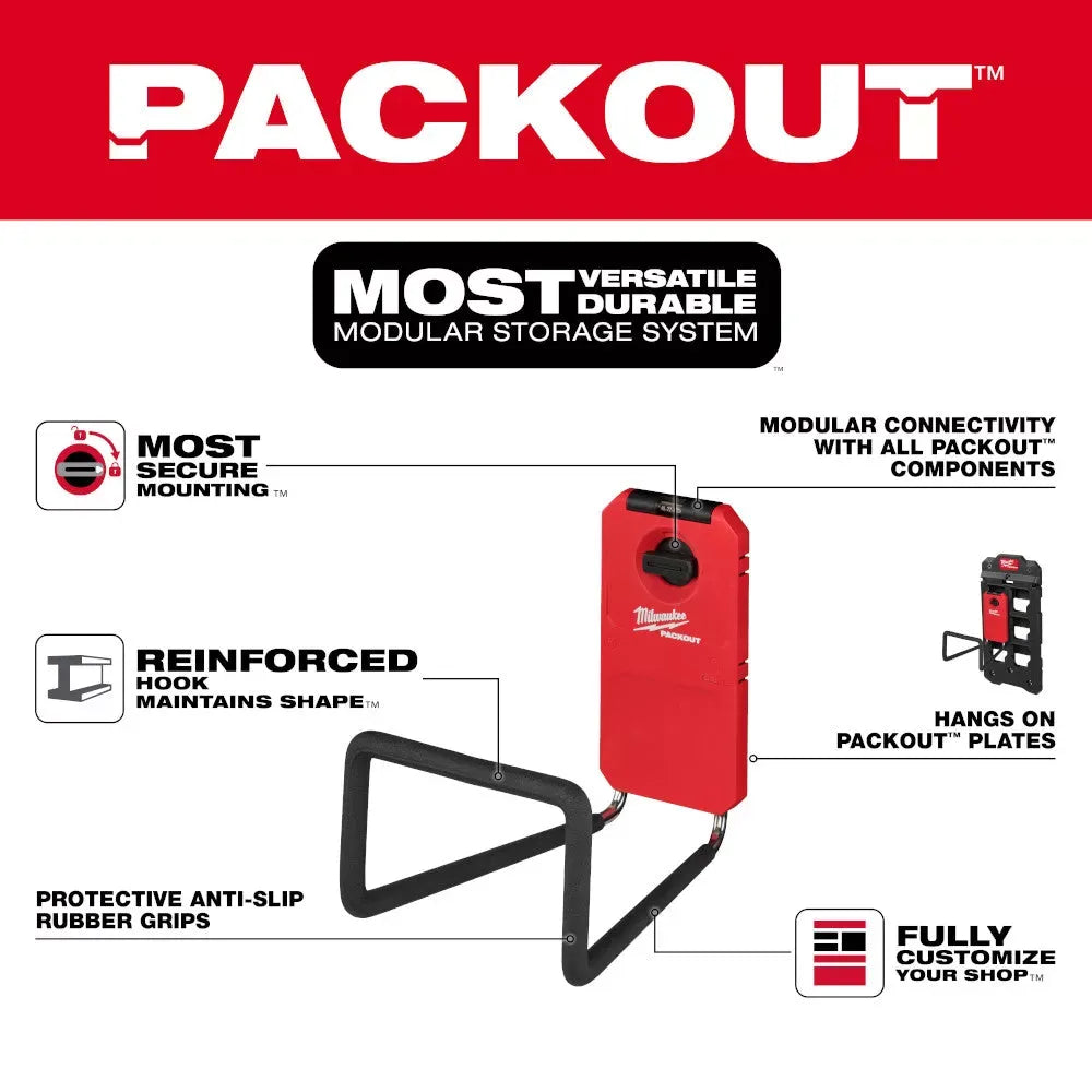 Milwaukee 48-22-8332 PACKOUT Reinforced Wide Hook