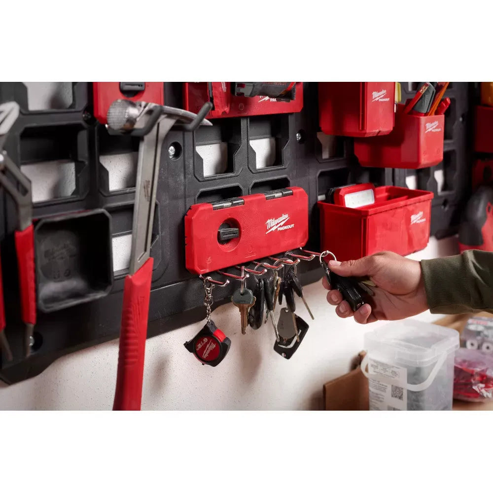 Milwaukee 48-22-8329 PACKOUT 7 Hook Wall Mounted Rack