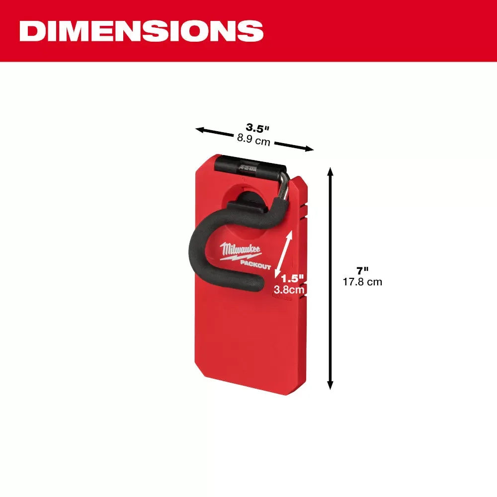 Milwaukee 48-22-8333 PACKOUT 4" Reinforced S Hook