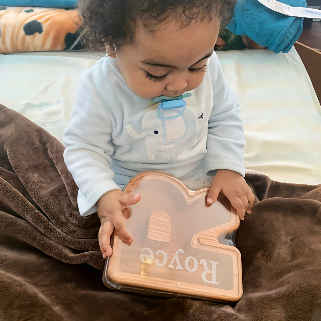 🎄Christmas fire sale💞Personalized Boy/Girl Piggy Bank - Wood Gift For Kids🎁