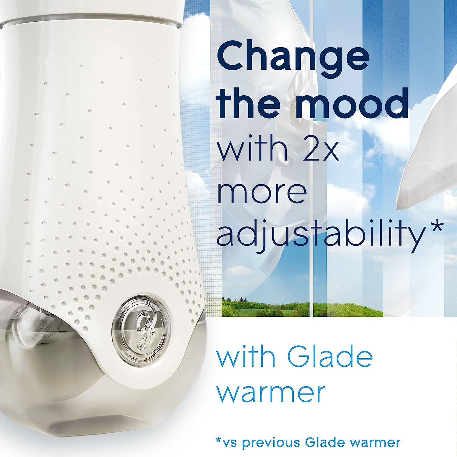 Refills Air Freshener, Scented and Essential Oils for Home and Bathroom, Clean Linen, 3.35 Fl Oz, 5 Count