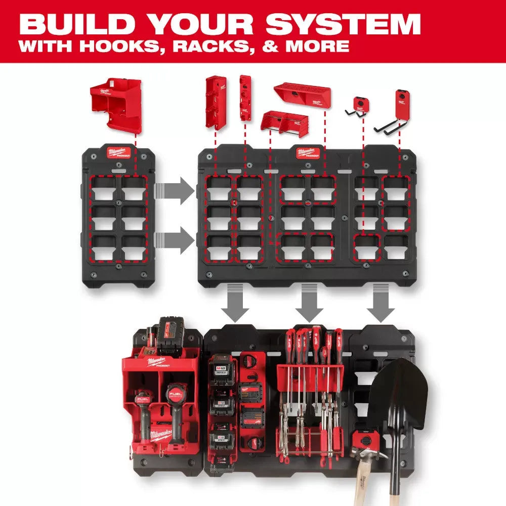 Milwaukee 48-22-84LTH Shop PACKOUT Heavy Duty Long Tool Holder Kit