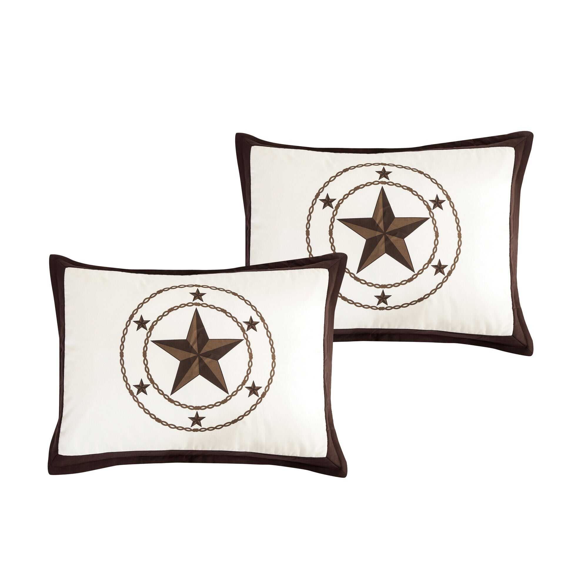 7 Piece Luxurious Star Stripe Print Patchwork Comforters Bed in a Bag Queen King Bedding Set