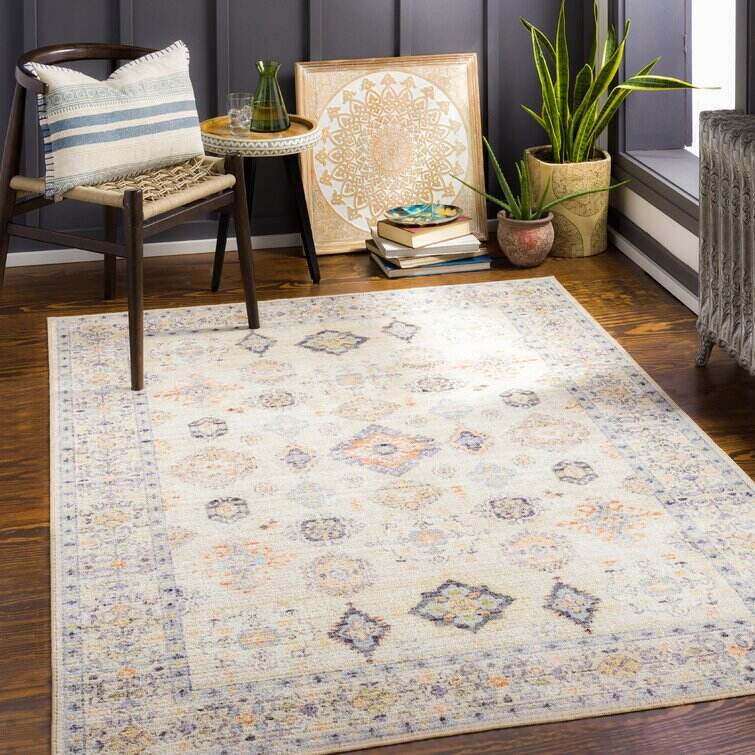 Emmie Performance Beige/Olive/Denim/Charcoal/Sage Rug