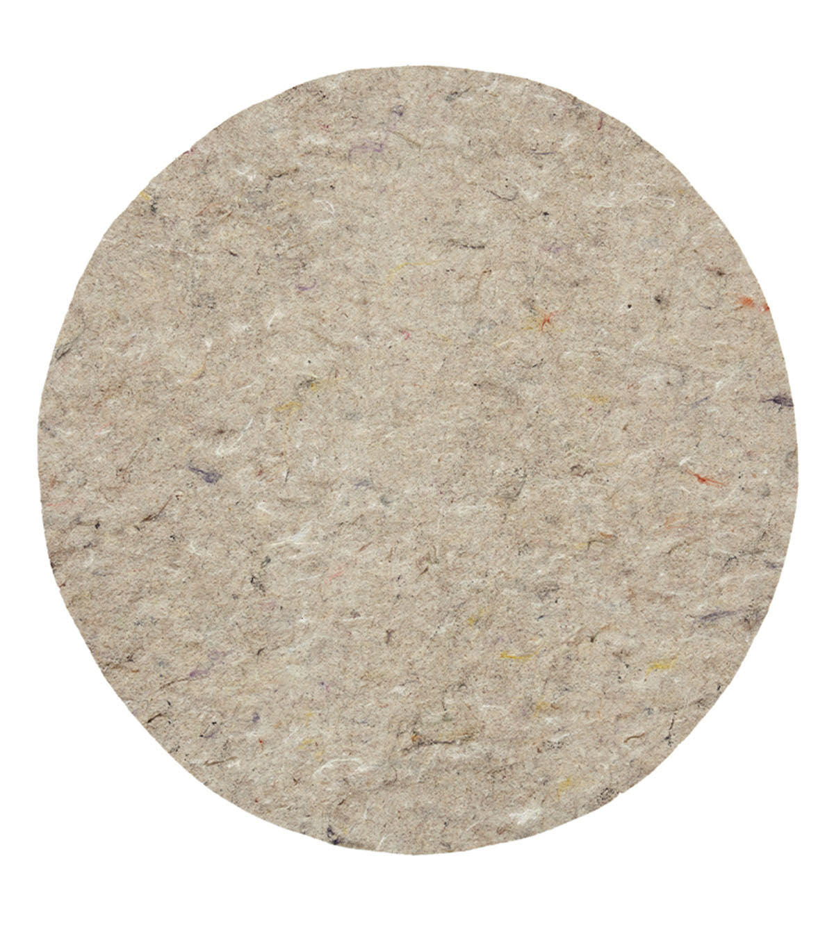 Dual Surface 1/4 Inch Rug Pad Gray 9'6" Round