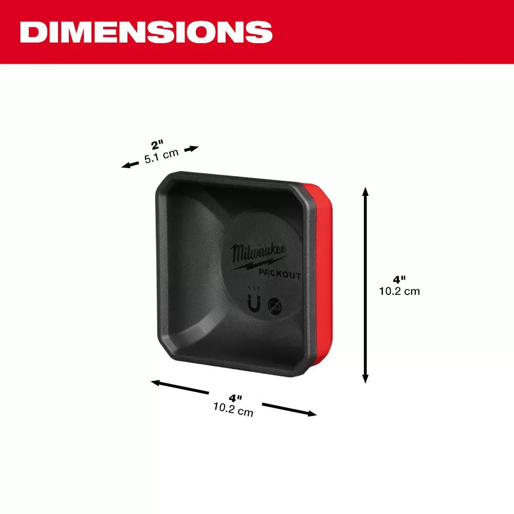 Milwaukee 48-22-8070 PACKOUT Magnetic Wall Mounted Bin