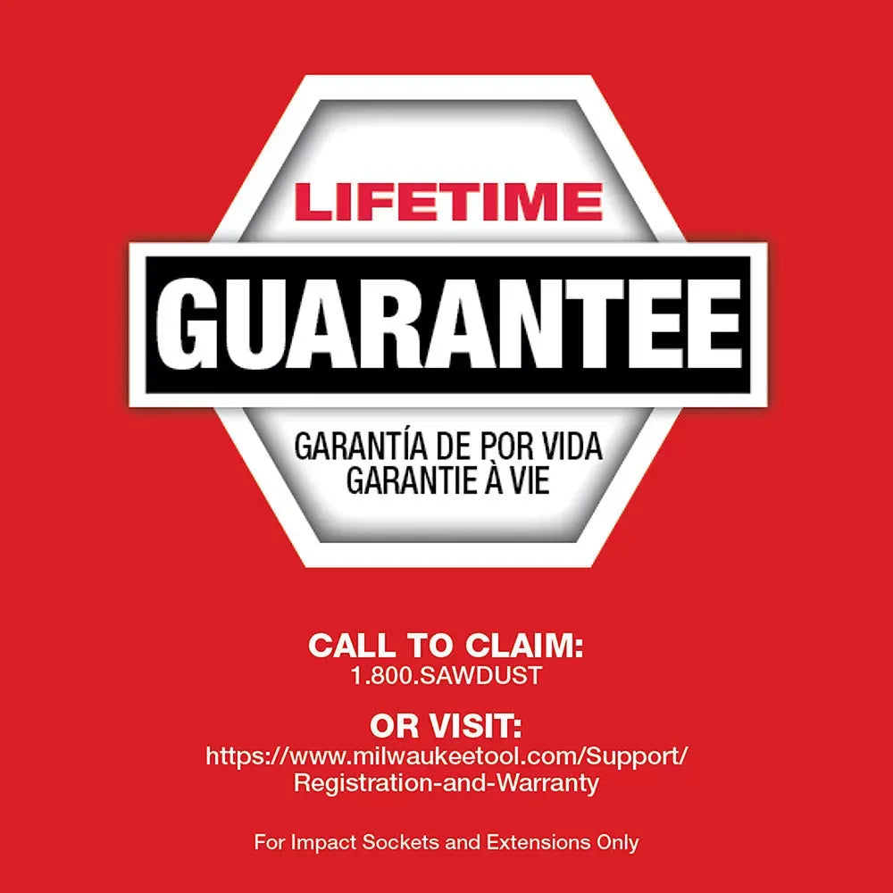 Milwaukee 49-66-6805 SHOCKWAVE 3/8” Impact Duty Socket PACKOUT Set - 36 PC