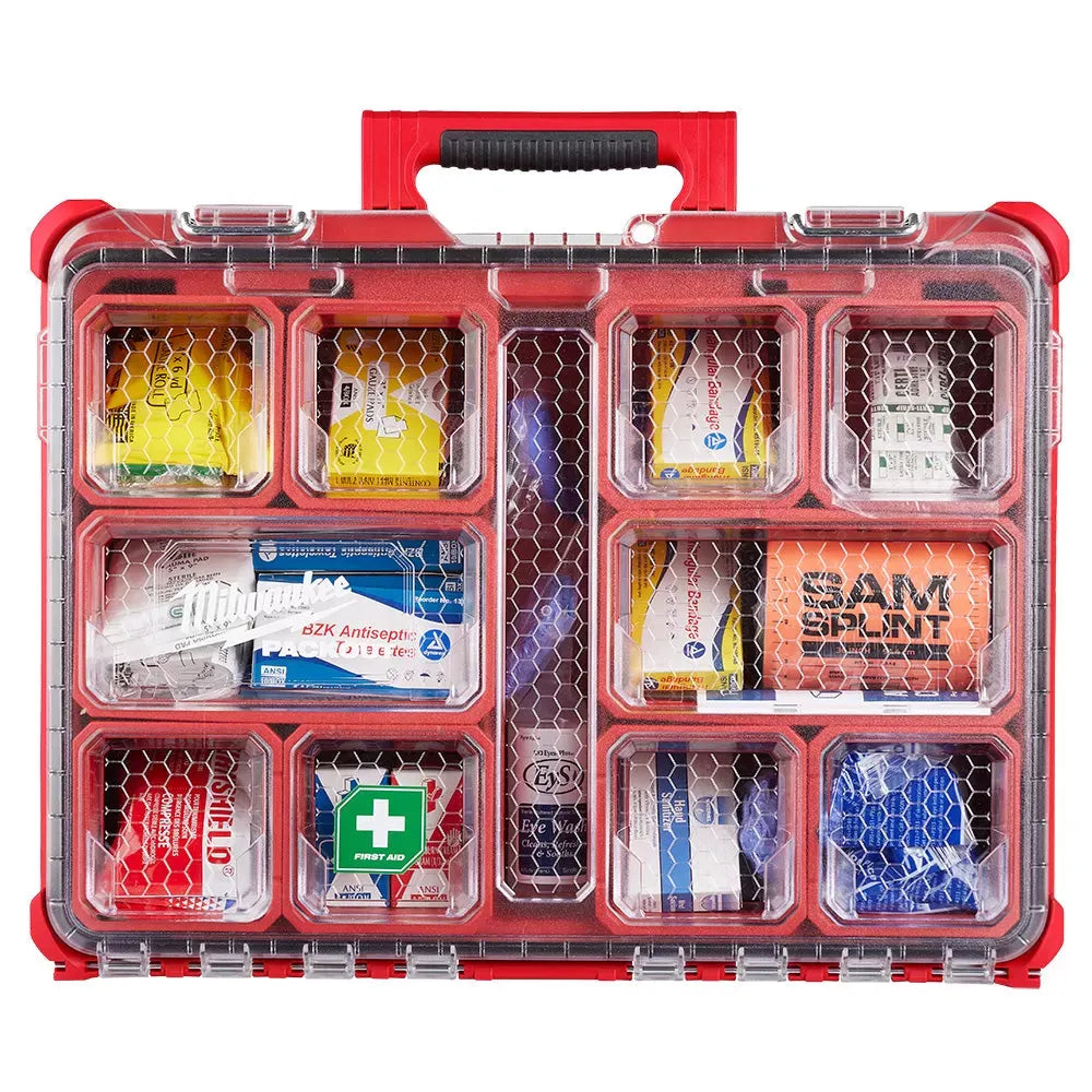 Milwaukee Pre-Sale 48-73-8430C 193PC Class B Type III PACKOUT First Aid Kit