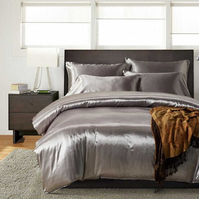 Satin Bedding Set Luxury Style Duvet Cover