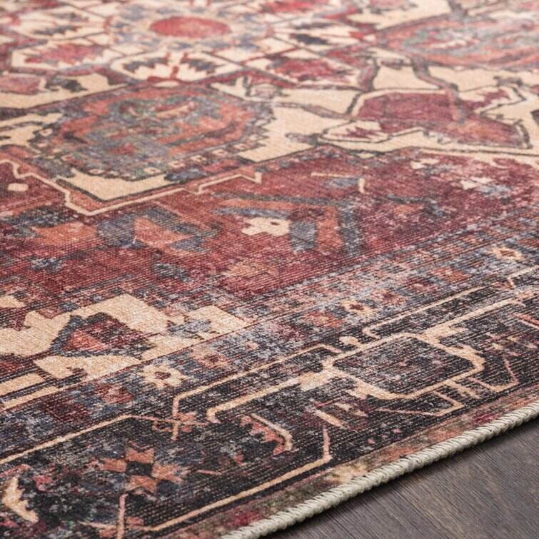 Mya Red/Brown/Black Rug