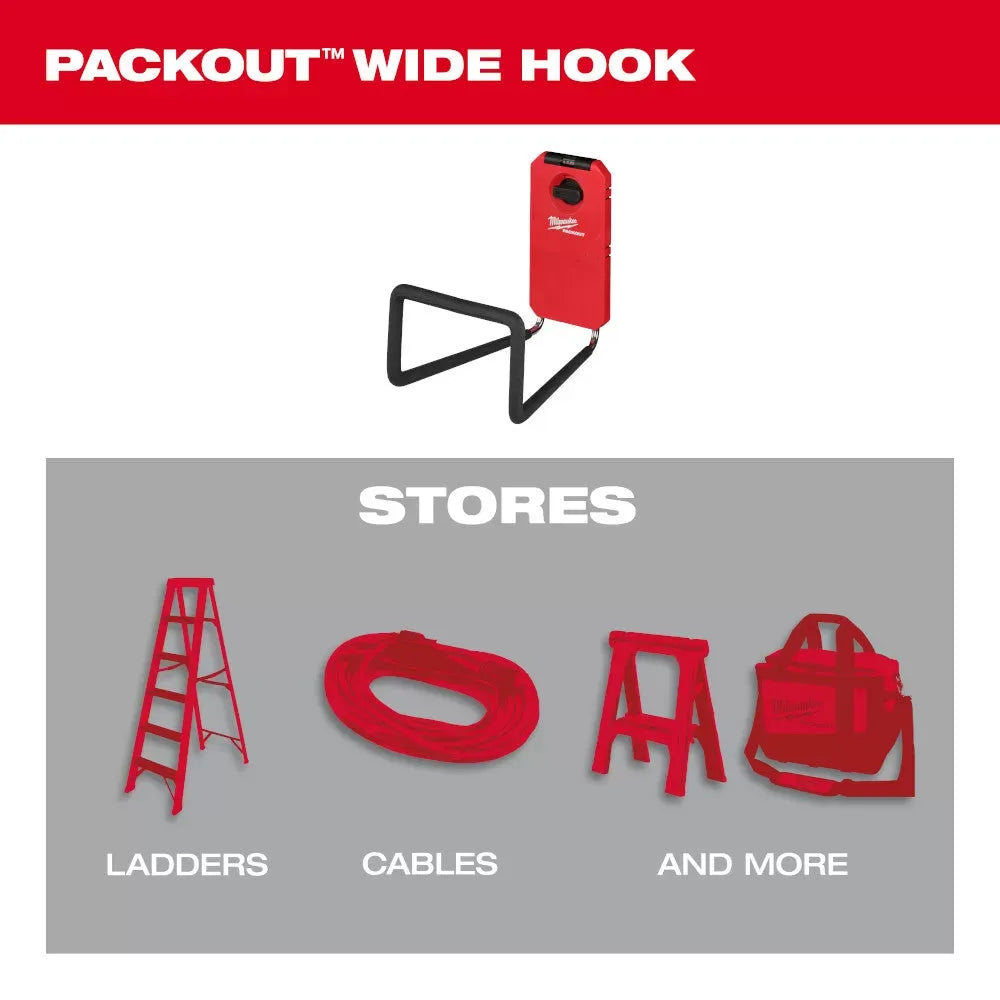 Milwaukee 48-22-8332 PACKOUT Reinforced Wide Hook