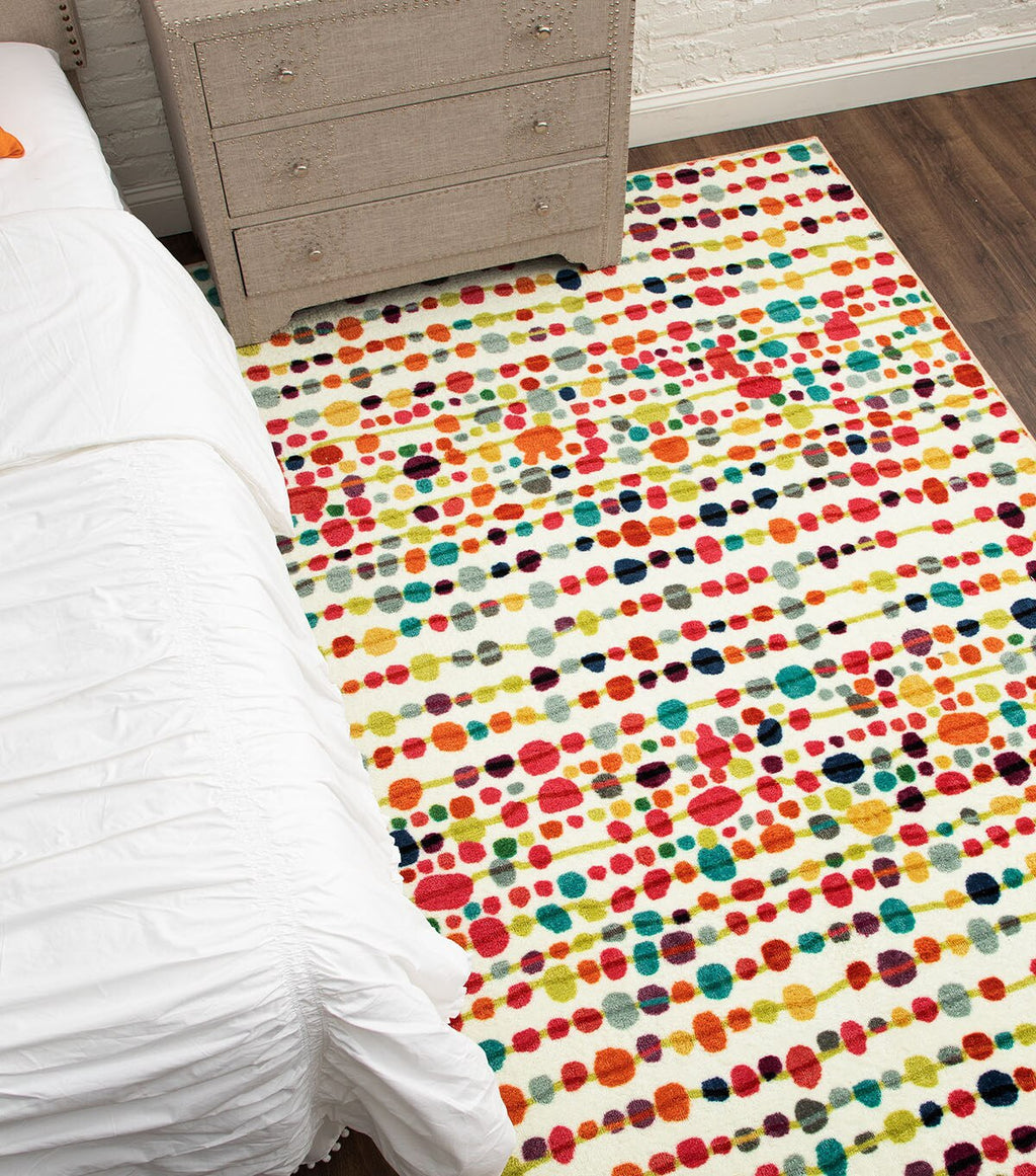 Delerus Area Rug Multi 5' X 8'