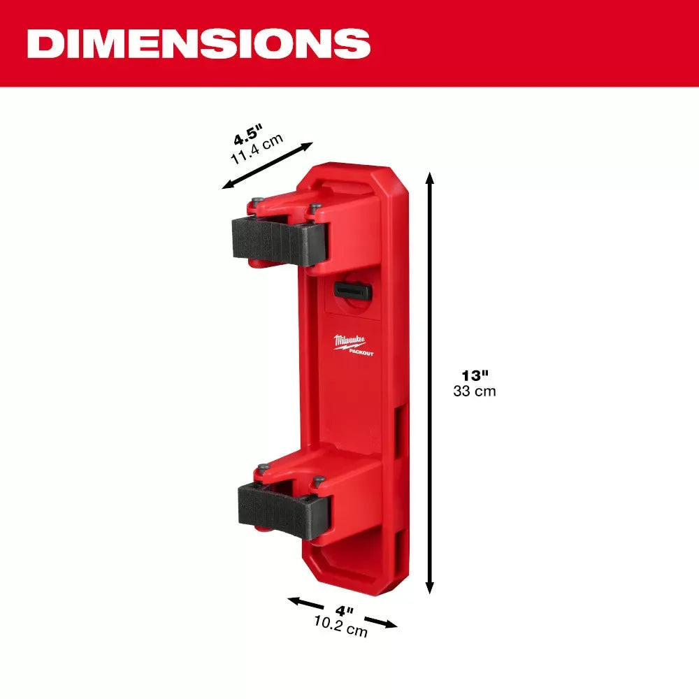 Milwaukee 48-22-8348 PACKOUT Long Handle Wall Mounted Tool Holder