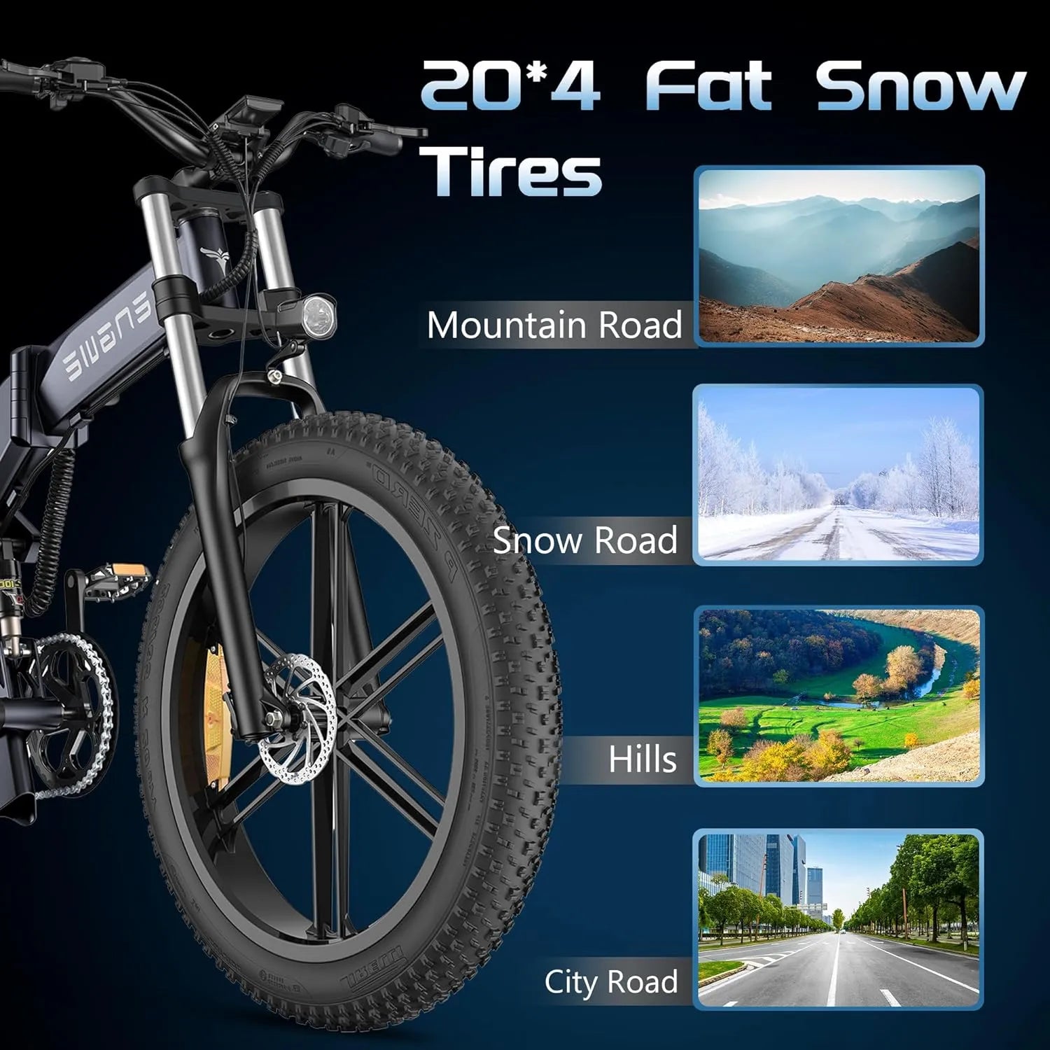 🔥X26 All Terrain Electric Bike All Terrain Performance Beast🔥