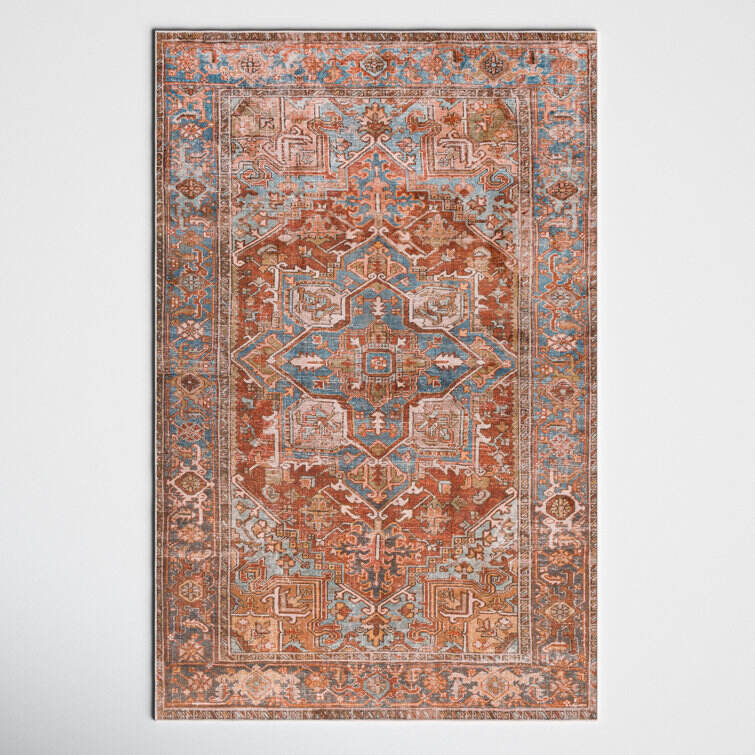 Mags Performance Brick Red/Blue/Tan Rug