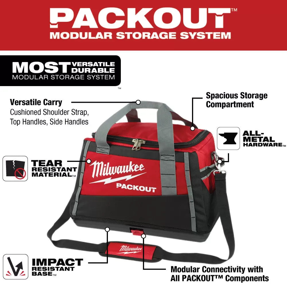 Milwaukee 48-22-8322 20-Inch Heavy Duty PACKOUT Polyester Carrying Tool Bag