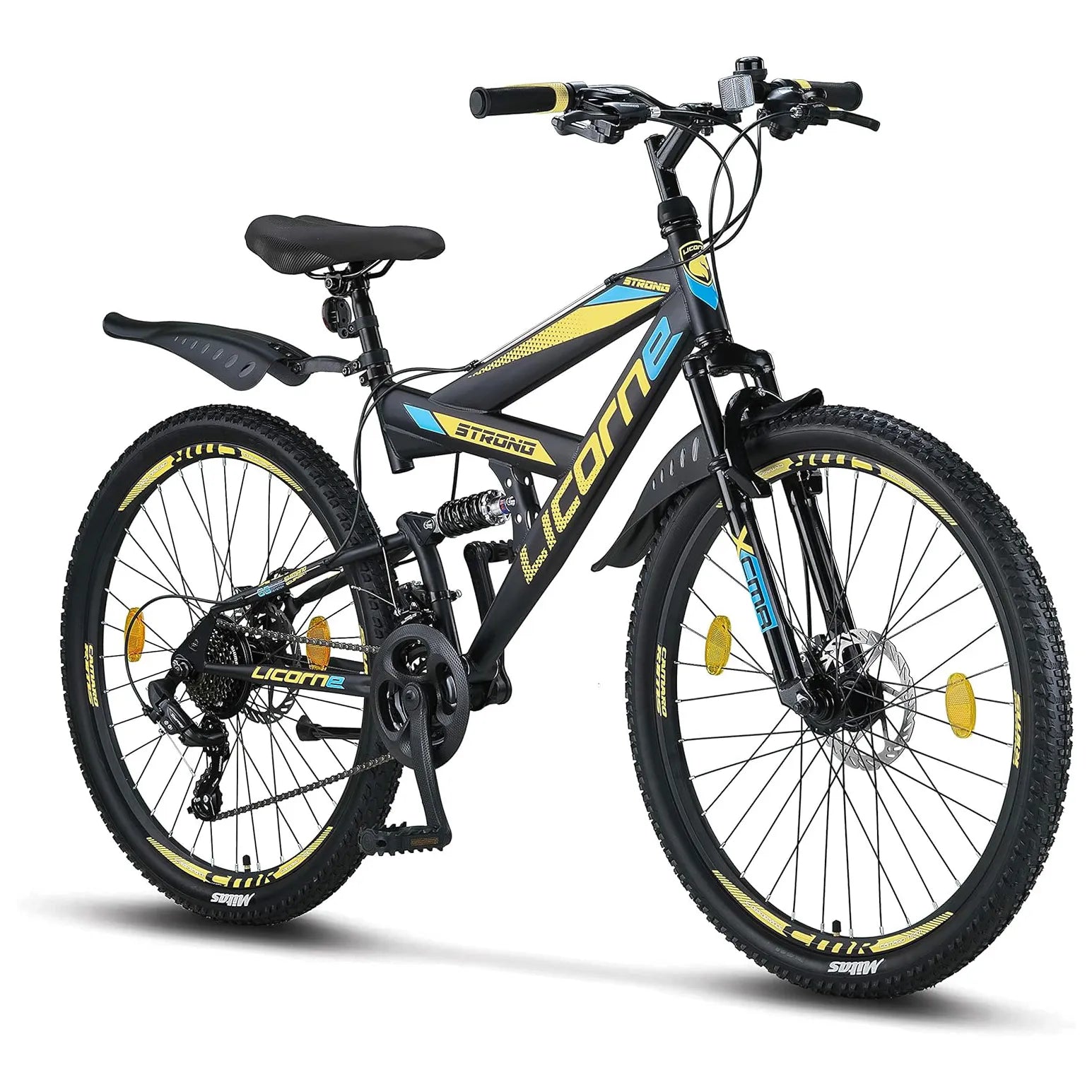 ✨Licorne Bike Strong 2D Premium Mountain Bike