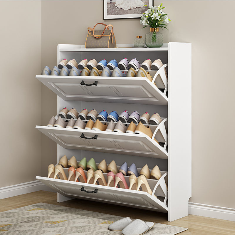 💝Last Day For Clearance💝Wall Hidden Shoe Cabinet - Conceal Your Shoes in Style! 🚪👠