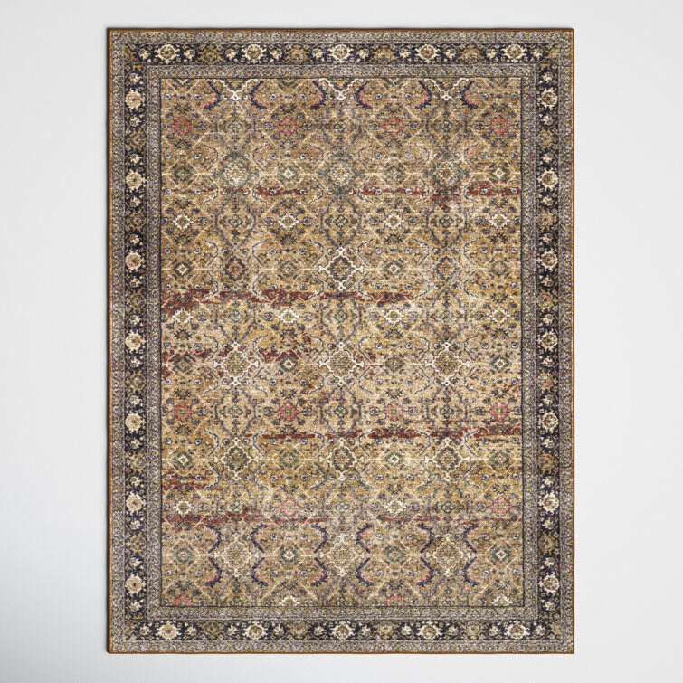 Emmie Performance Tan/Rust Rug