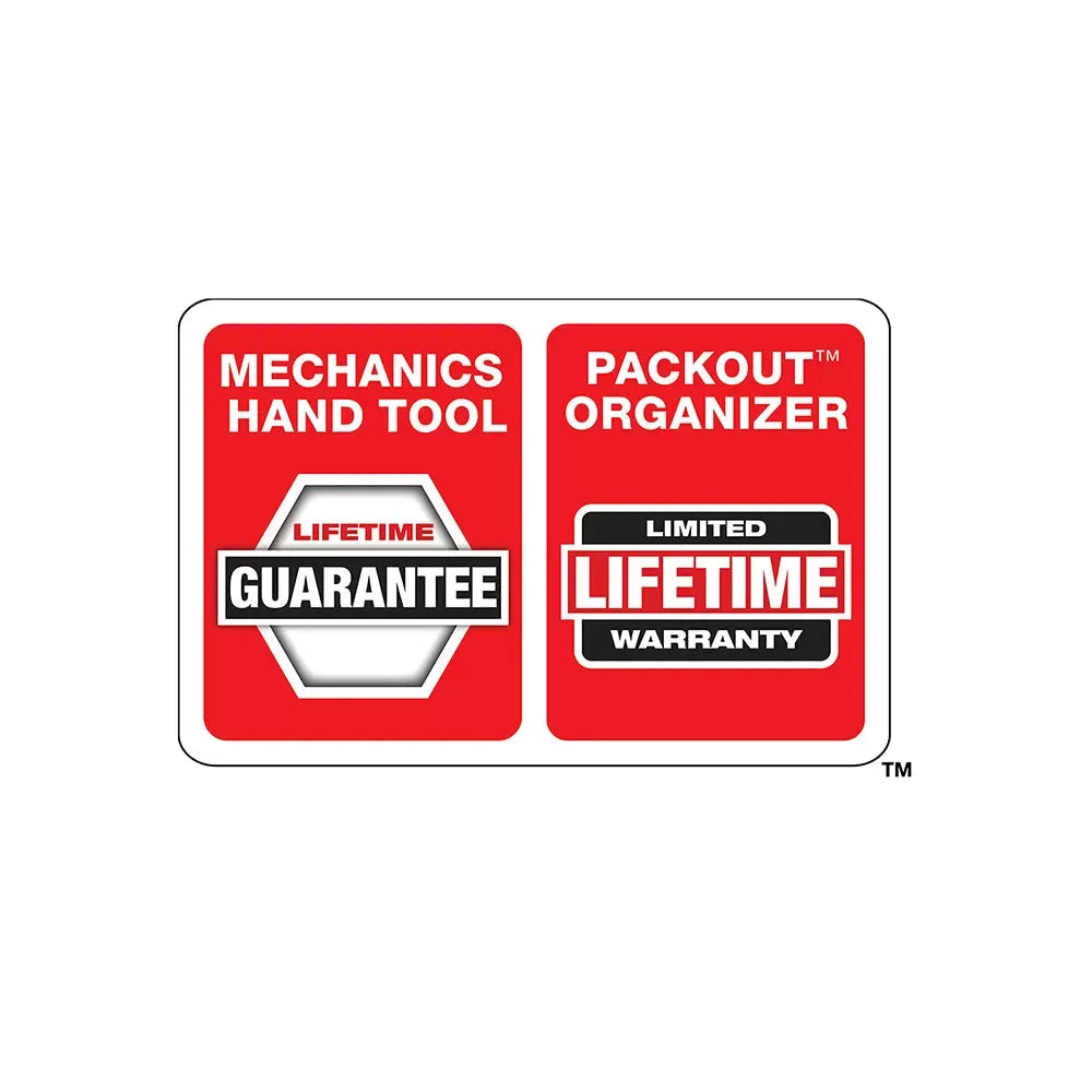 Milwaukee 48-22-9482 3/8” Ratchet Metric Socket Set w/ PACKOUT Case - 32pc