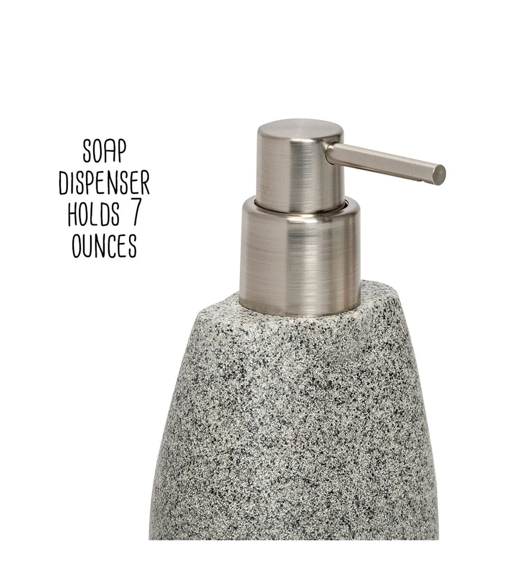 Honey Can Do 4pc Speckled Bathroom Accessory Set