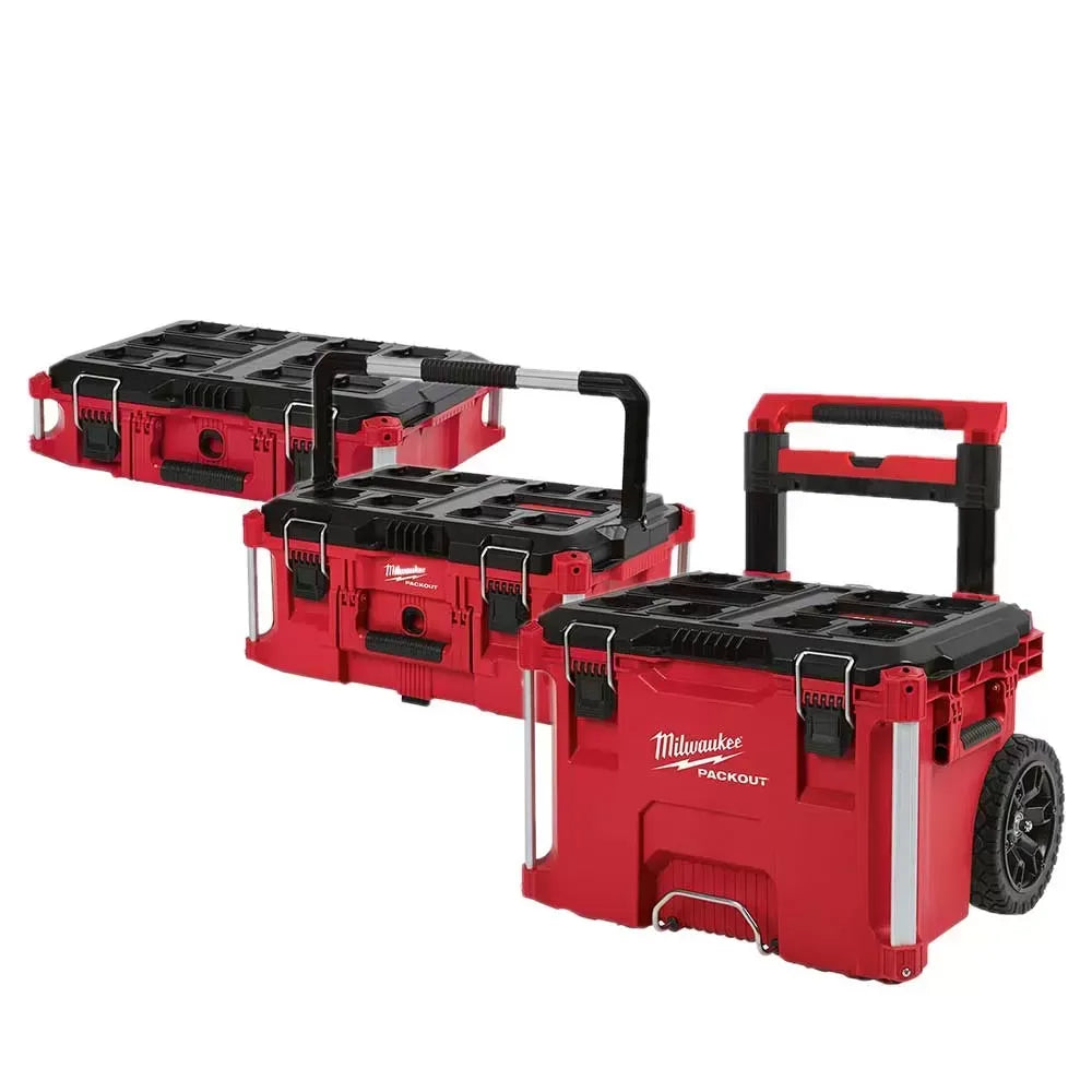 Milwaukee PACKOUT Heavy Duty Polymer Tool Box Combo Kit