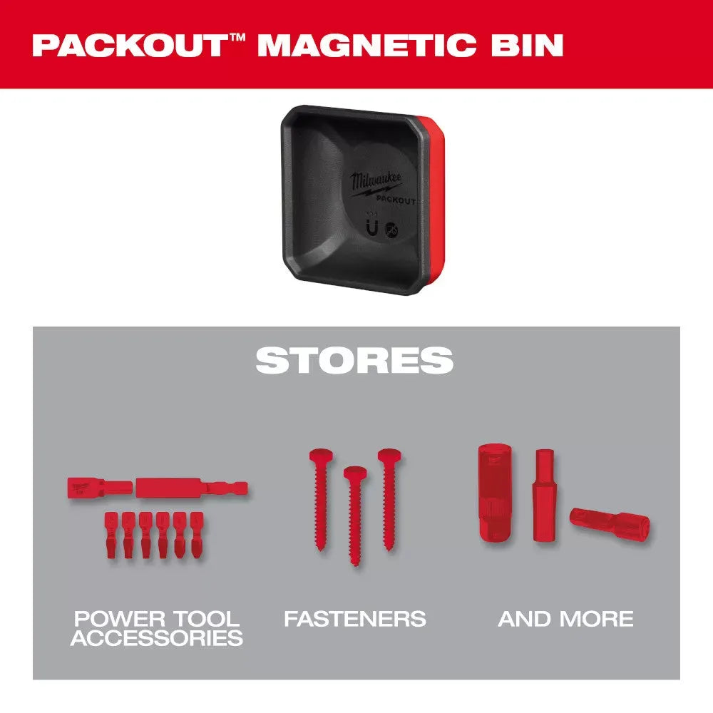 Milwaukee 48-22-8070 PACKOUT Magnetic Wall Mounted Bin
