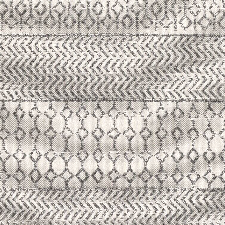 Enloe Cotton Black/Cream Rug