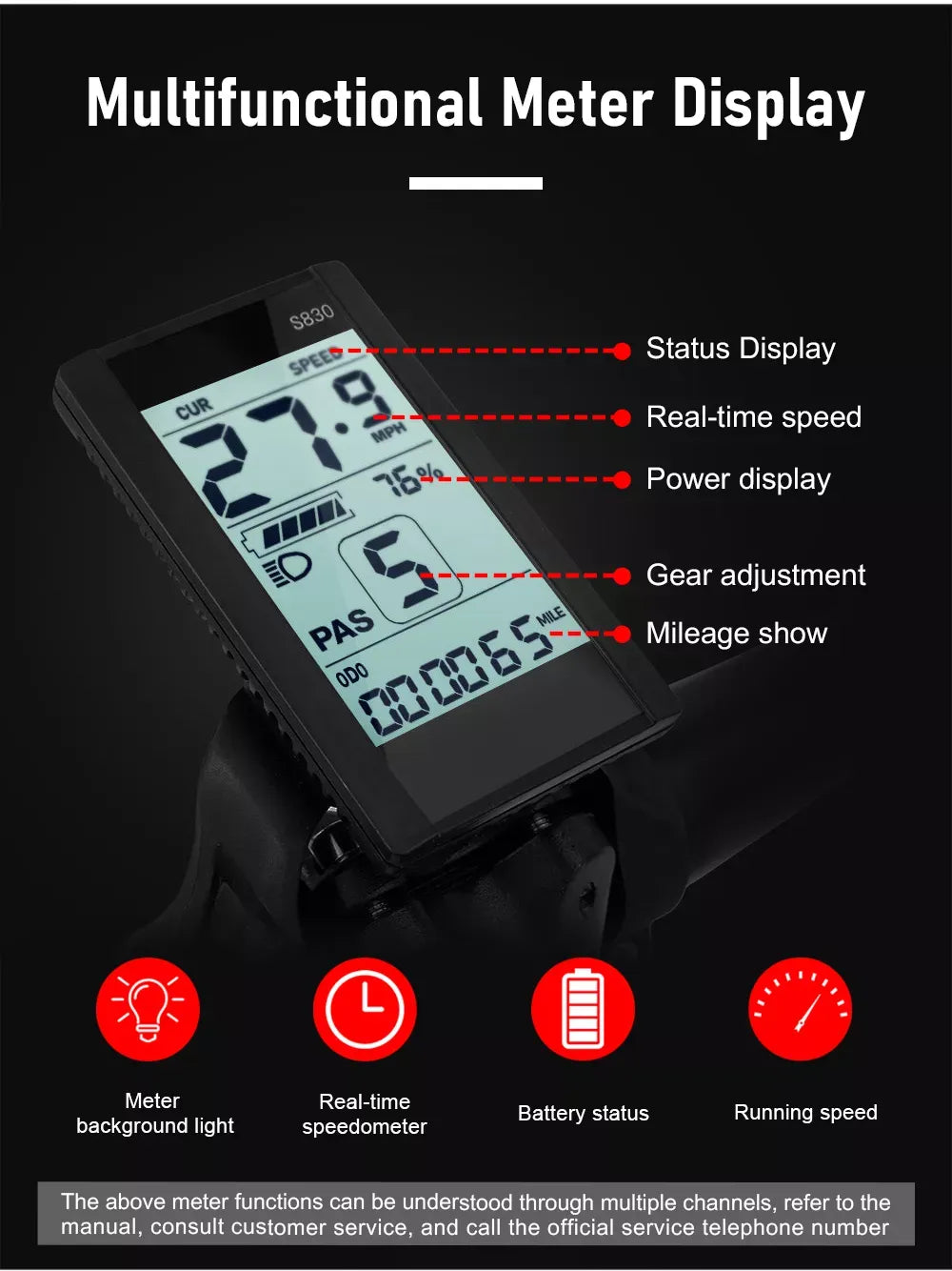 ✨Outdoor electric bike with 48V / 15AH battery✨