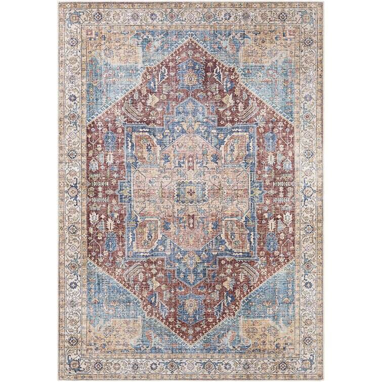 Didmantas Performance Rust/Blue Rug