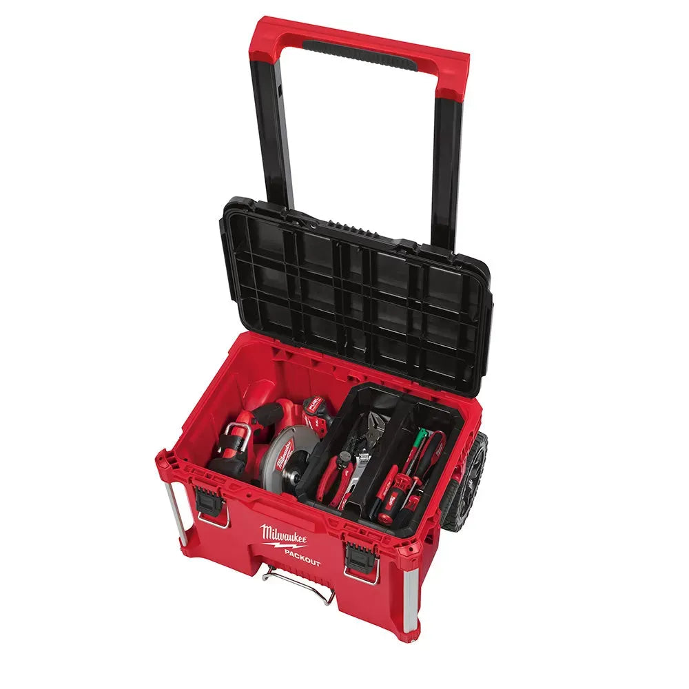 Milwaukee Pre-Sale 48-22-8426 250-Pound Capacity Polymer Packout Rolling Tool Box