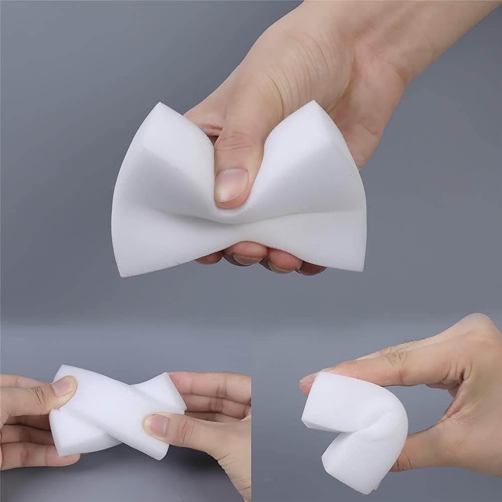 Melamine Sponge,100 Pack Magic Sponges Eraser Foam Cleaning Pads,Multi-Functional Household Cleaning Kitchen Dish Sponge for Furniture,Bathroom,Bathtub, Sink,Floor, Baseboard, Wall Cleaner