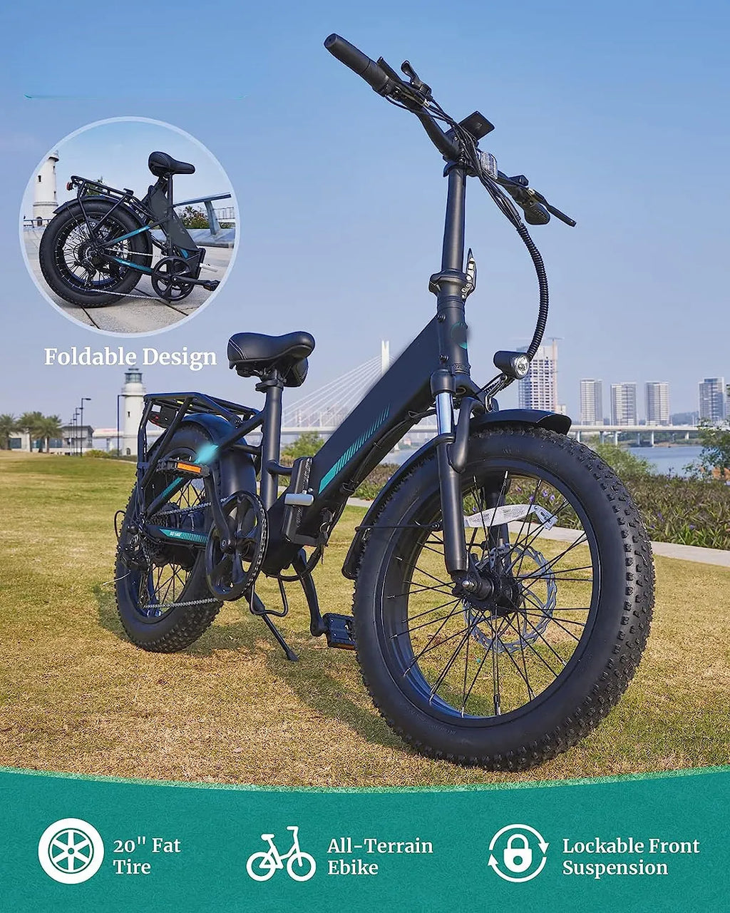 Electric Bike for Adults, 20
