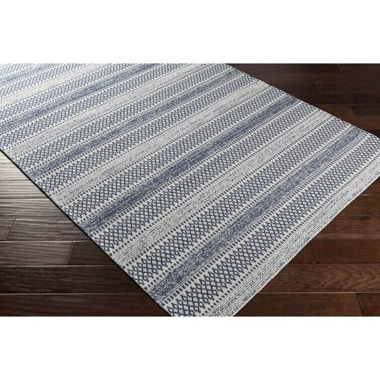 Capen Cotton Charcoal/Cream Rug