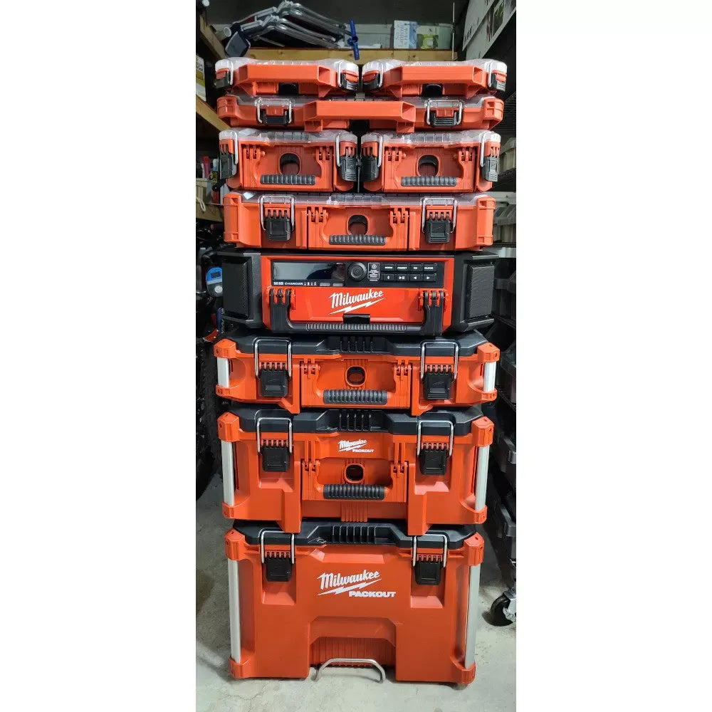 Milwaukee 48-22-8430 10-Bin Impact Resistant Polymer Packout Organizer