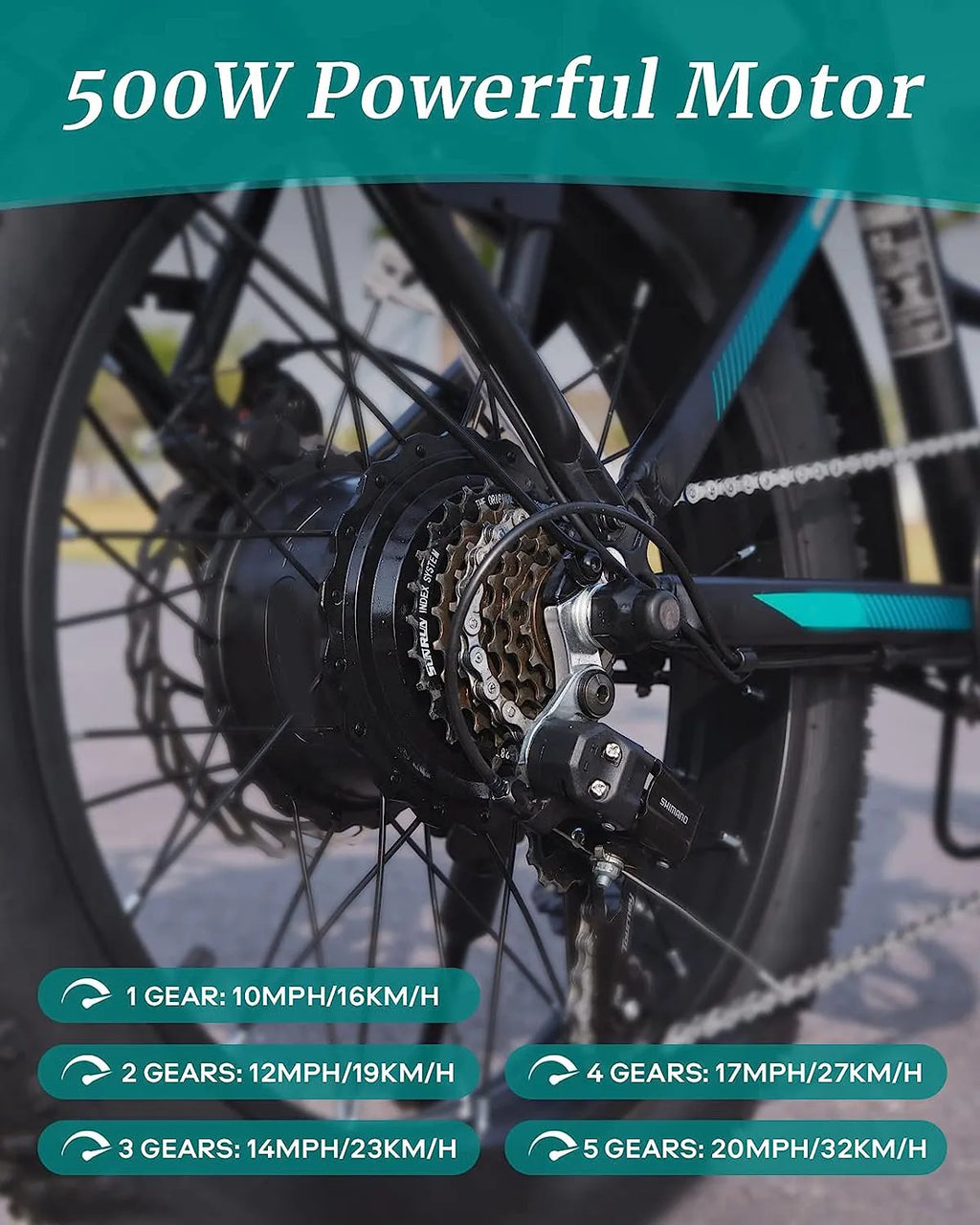 Electric Bike for Adults, 20