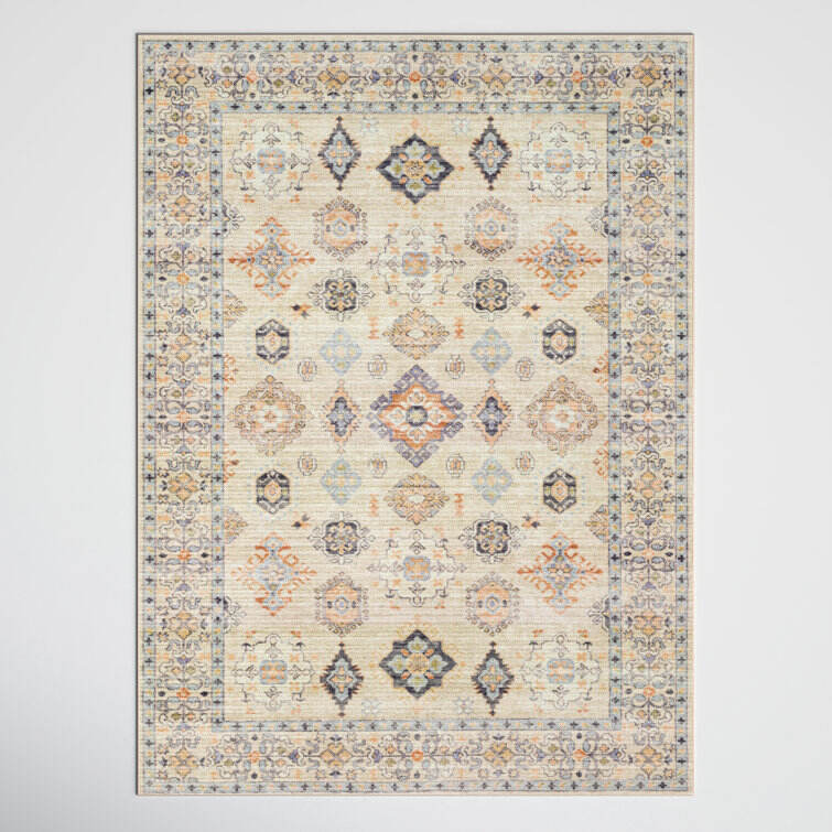 Emmie Performance Beige/Olive/Denim/Charcoal/Sage Rug