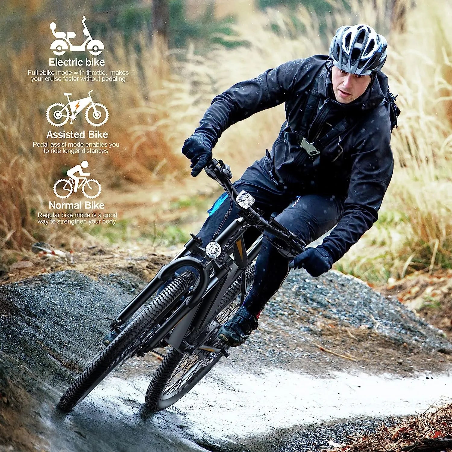 Electric Bike, Electric Bike for Adults, 26