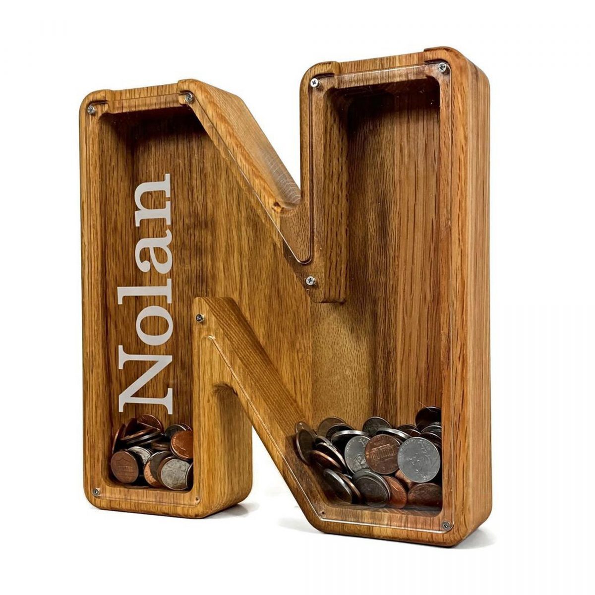 🎄Christmas fire sale💞Personalized Boy/Girl Piggy Bank - Wood Gift For Kids🎁