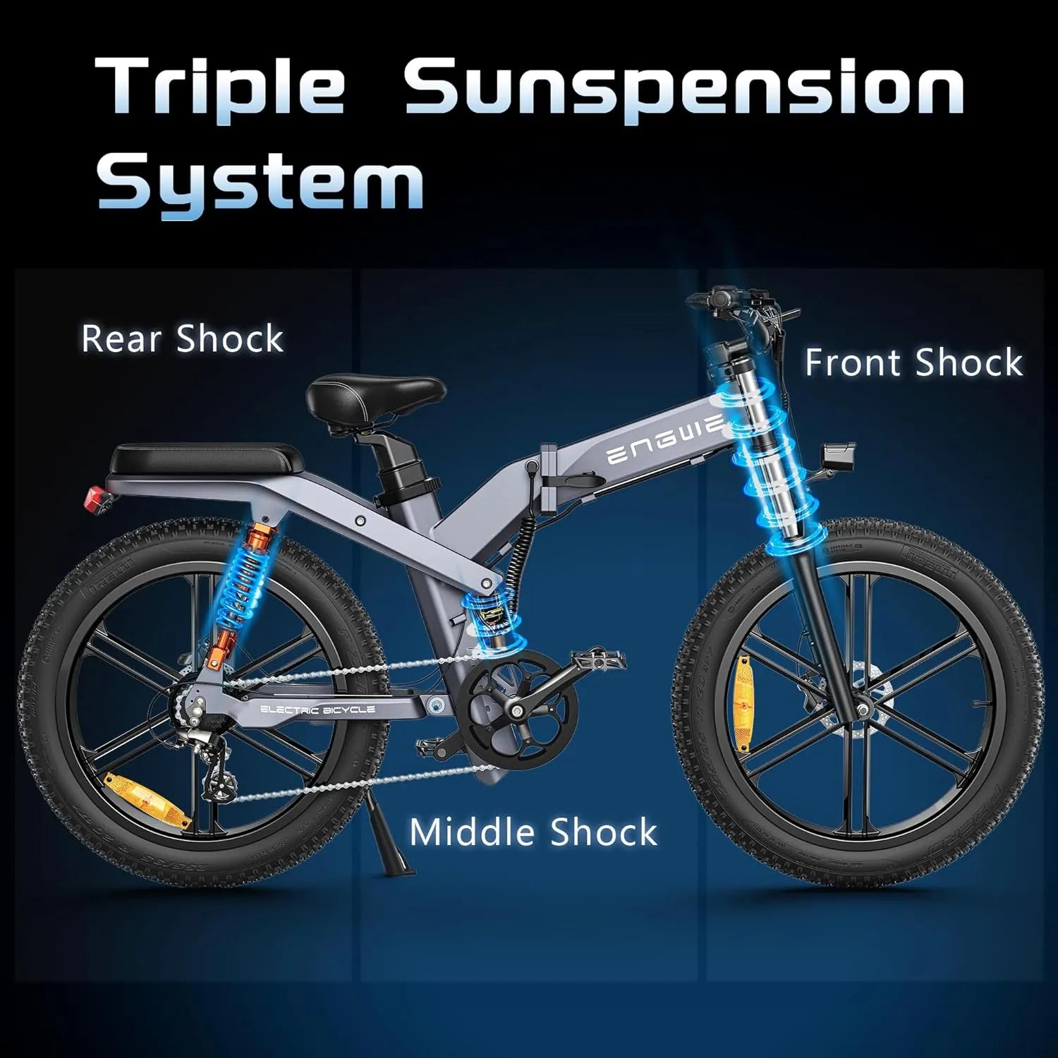 🔥X26 All Terrain Electric Bike All Terrain Performance Beast🔥