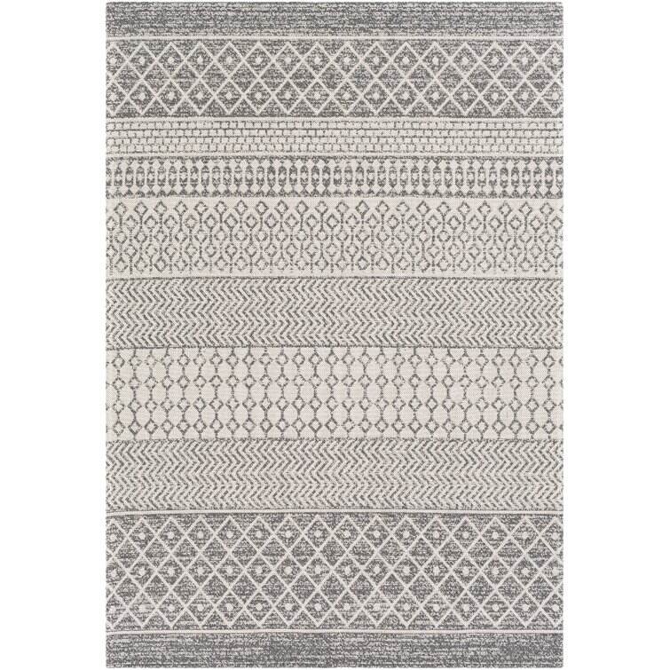 Enloe Cotton Black/Cream Rug