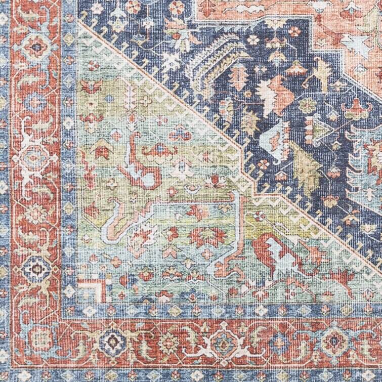 Didmantas Performance Rust/Blue Rug