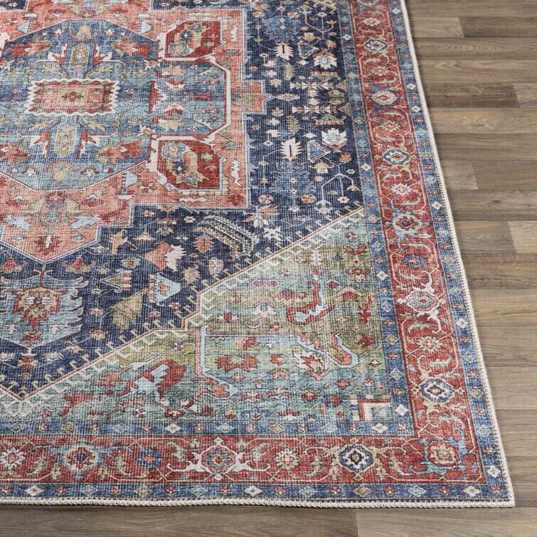 Didmantas Performance Rust/Blue Rug