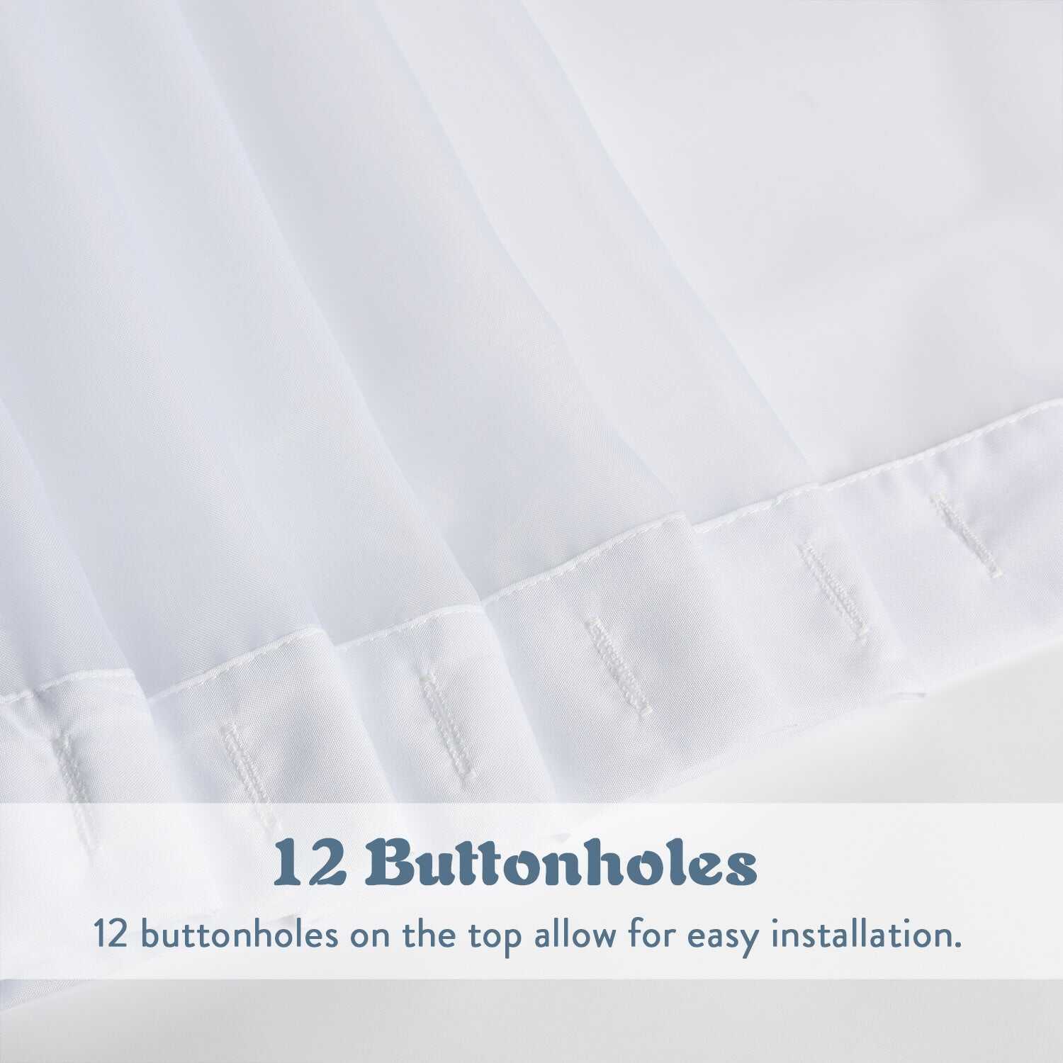 HIG Farmhouse Shower Curtain with Waterproof Detachable Liner, Boho Decorative Bathroom Curtain with Butterfly Flowers, Vintage Fabric Shower Curtain with See Through Window, 72" x 72"