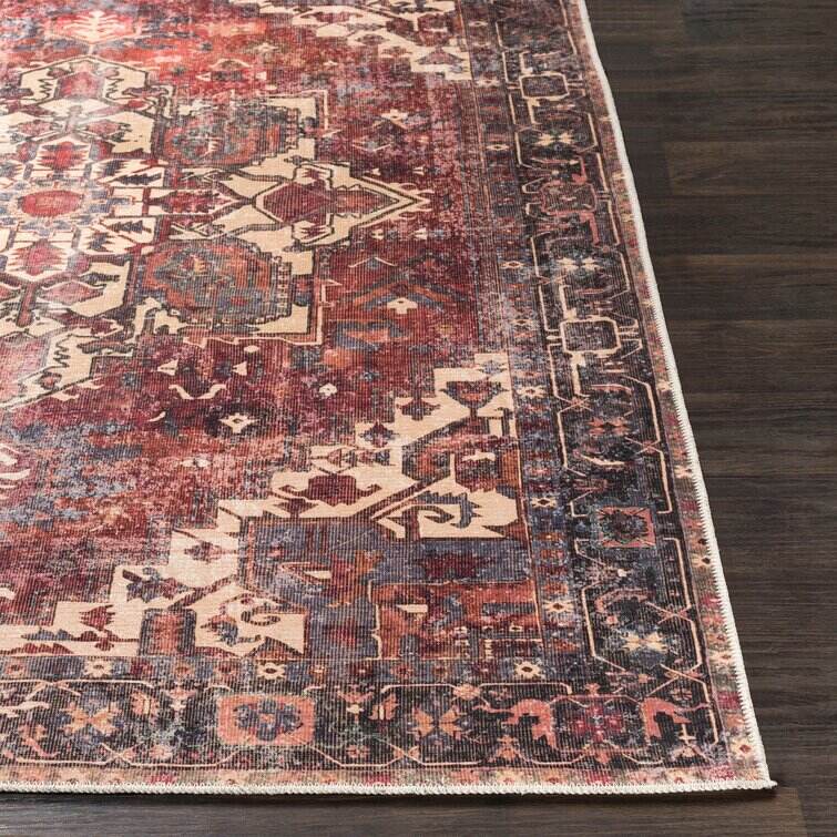 Mya Red/Brown/Black Rug