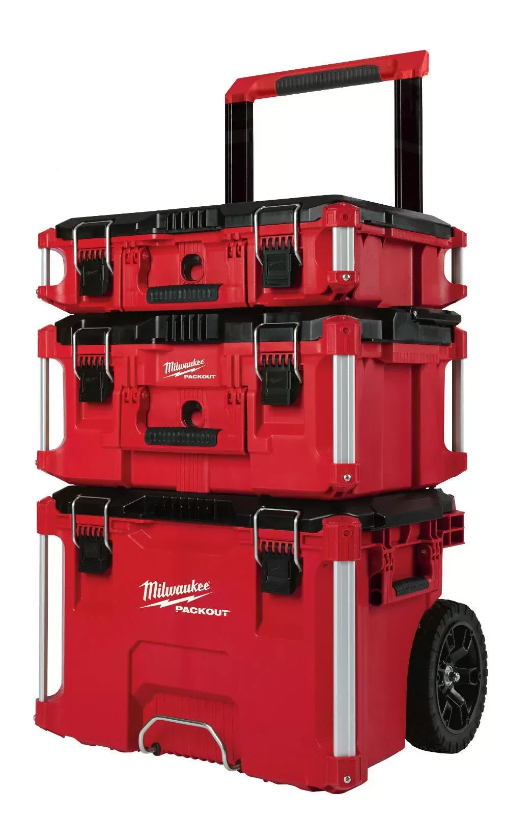 Milwaukee PACKOUT Heavy Duty Polymer Tool Box Combo Kit