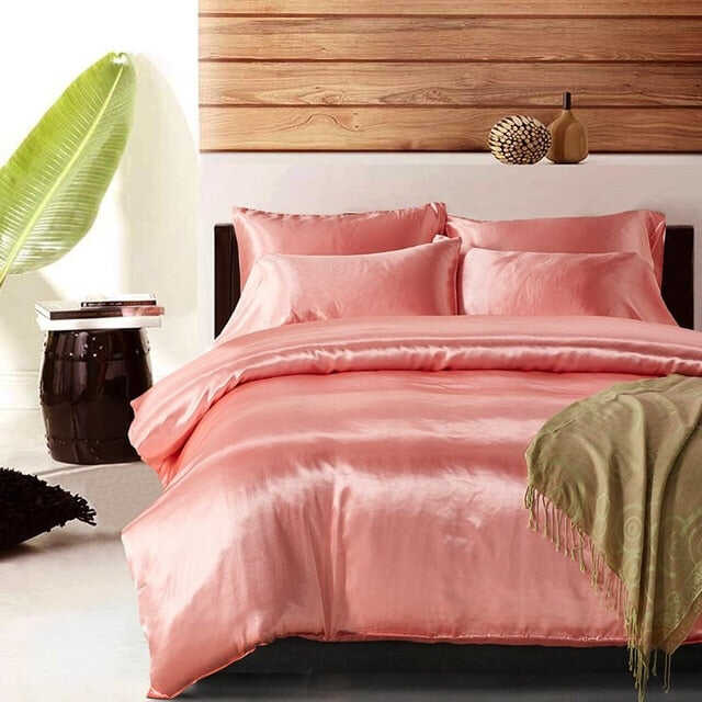 Satin Bedding Set Luxury Style Duvet Cover