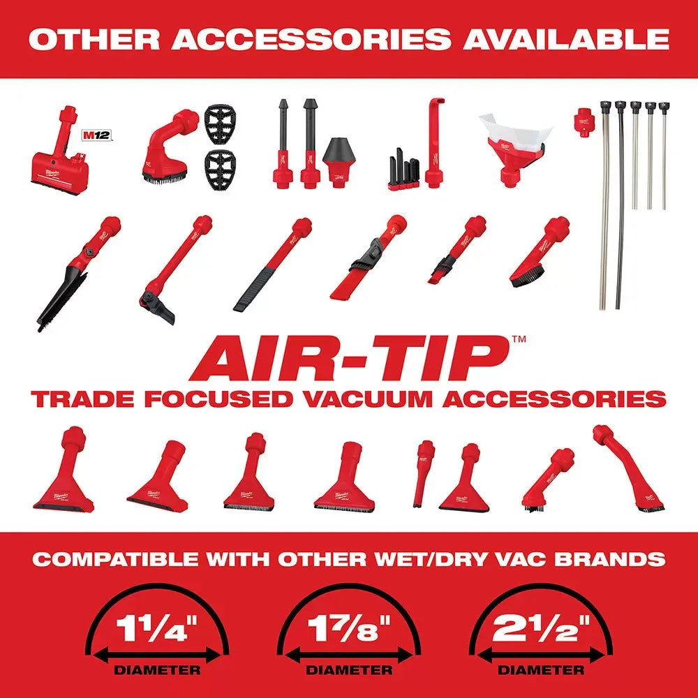 Milwaukee 48-22-8425AT Large PACKOUT w/ 7-PC AIR-TIP Attachmment Kit